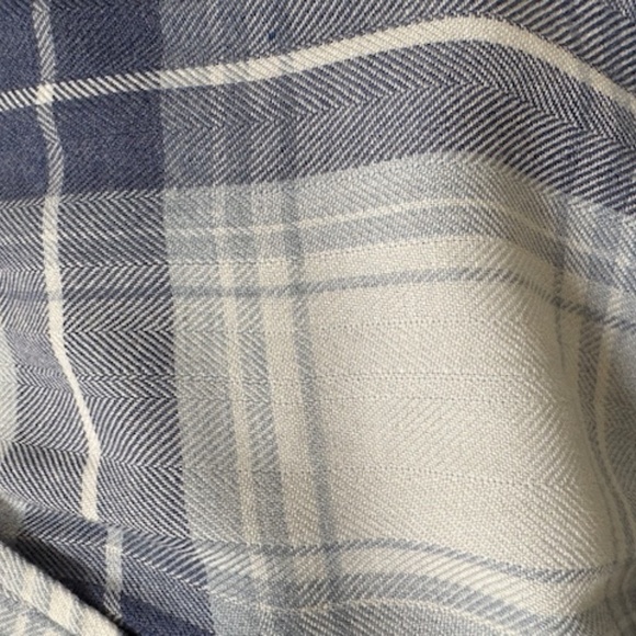 RAILS: Women's Blue & WhitePlaid Long Sleeve Button Up Shirt - Size S - Picture 4 of 4